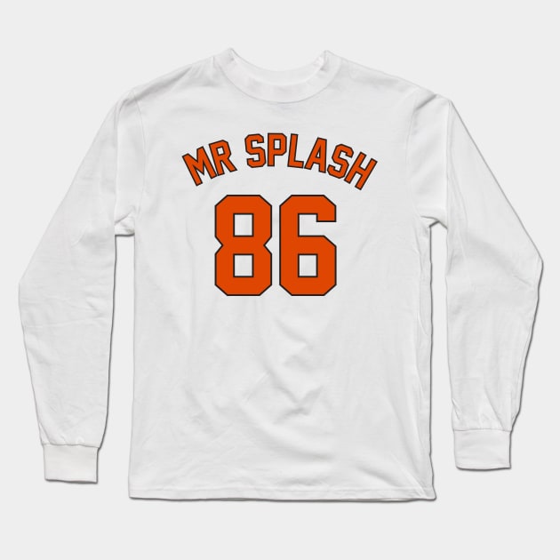 Mr. Splash Long Sleeve T-Shirt by CanossaGraphics